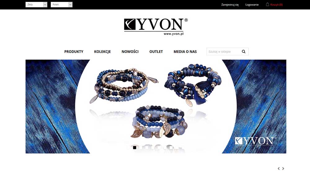 Zdjęcie sklepu internetowego Yvon 
